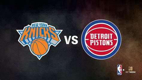 Pistons vs. Knicks Prediction, Picks, Player Props & Odds Today, .